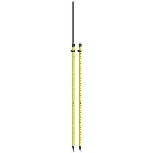 SitePro 2 Meter Aluminum Snap-Loc Rover Rod, 10ths