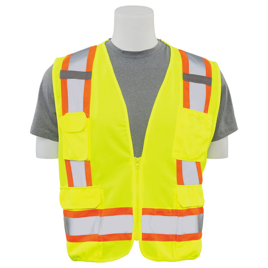 ERB CLASS 2 SURVEYOR VEST Solid/Mesh